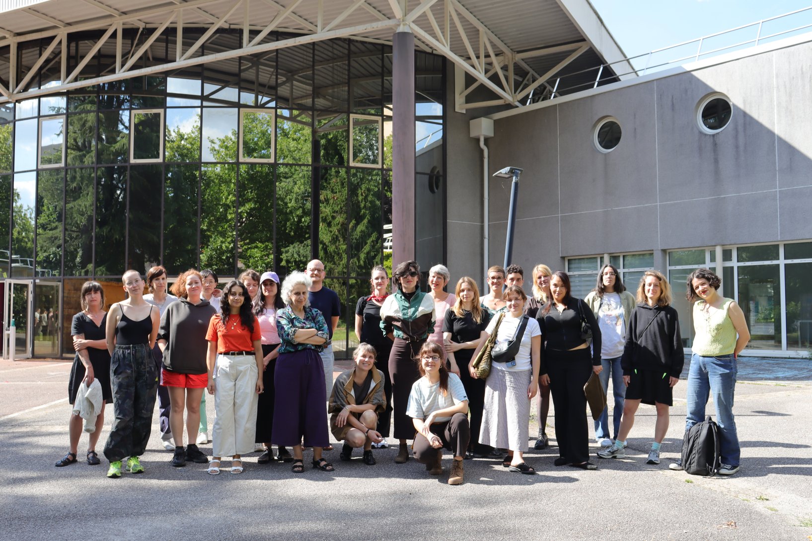 Rencontres professionnelles *Présences* #5, le groupe à l’ésadhar de Rouen, 10 juillet 2025