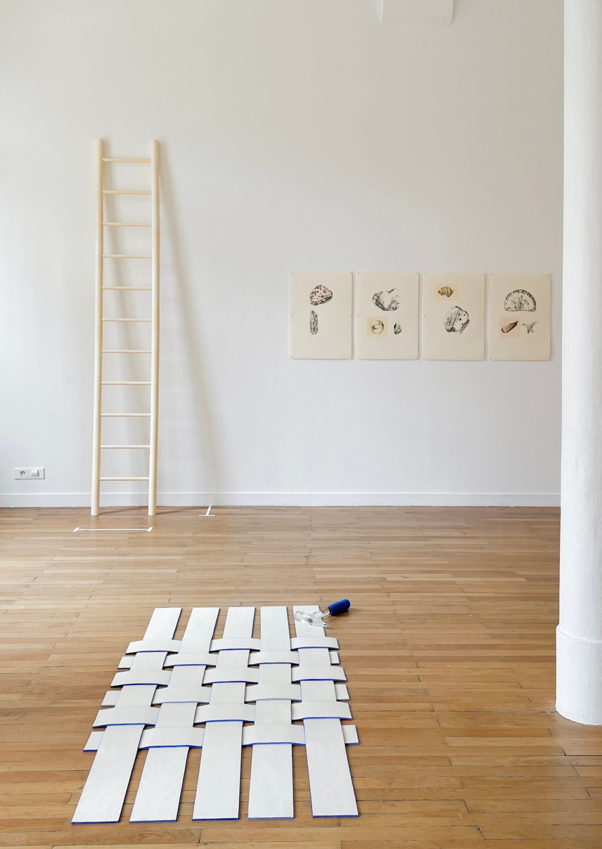 Justine Eliès et Arthur Heilporn